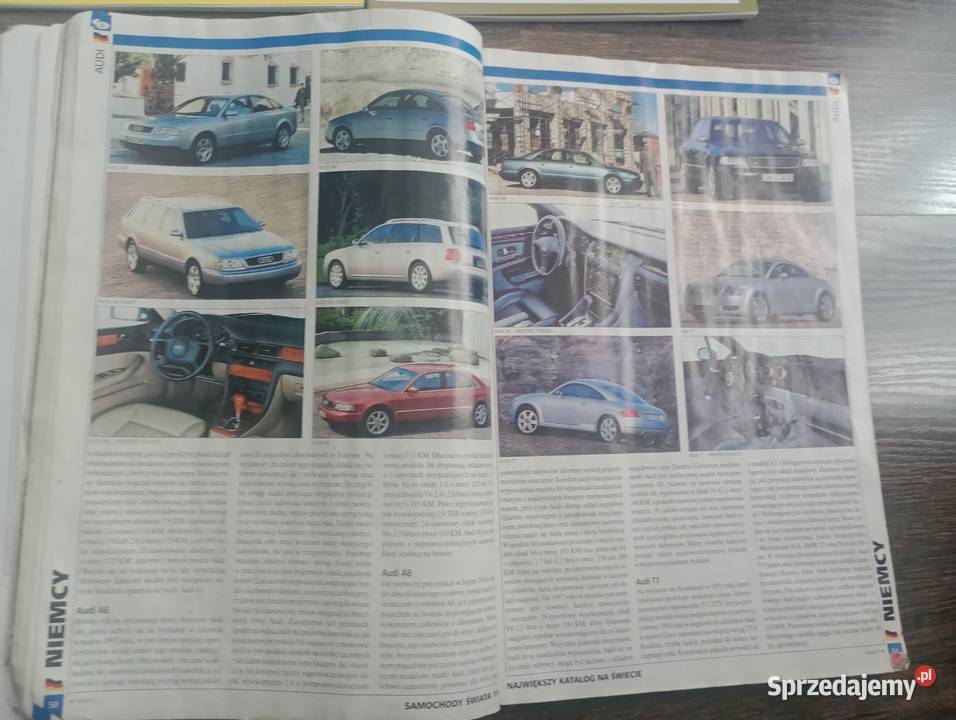 Czasopisma motoryzacyjne samochody świata 1999 Dywity