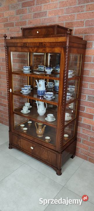 Ekskluzywna serwantka biedermeier antyk Łagów sprzedam