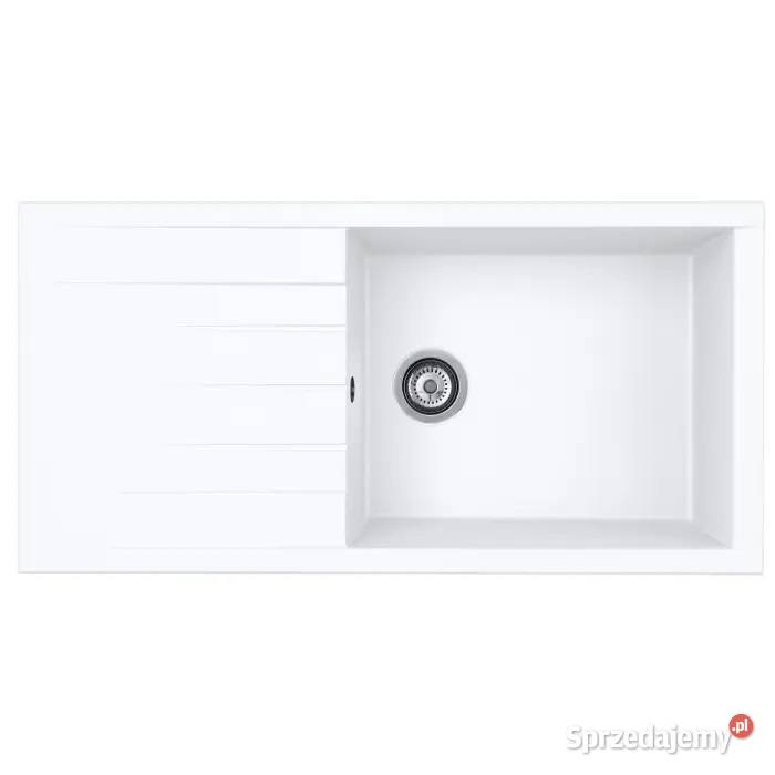 Zlewozmywak kompozytowy biały Liquida CU10WH dolnośląskie Legnica