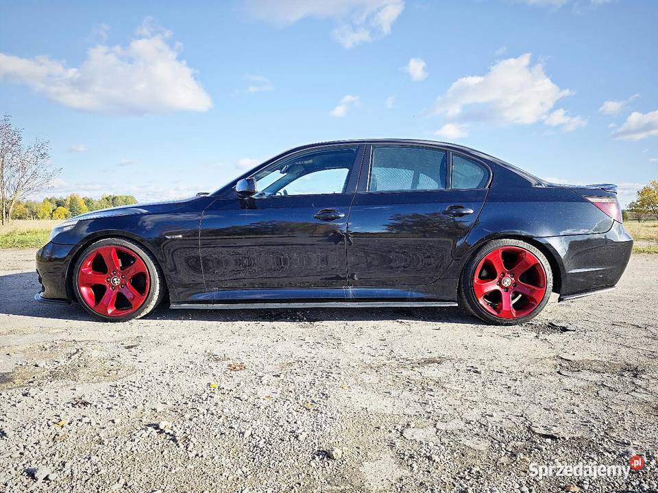 BMW E60 525D 2004r czarny anglik groźny i nie do