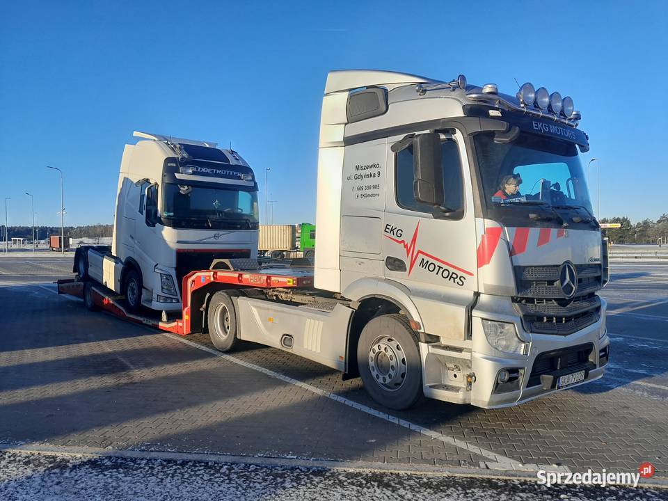 Laweta Tir Transport ciągników siodłowych S6 usługa