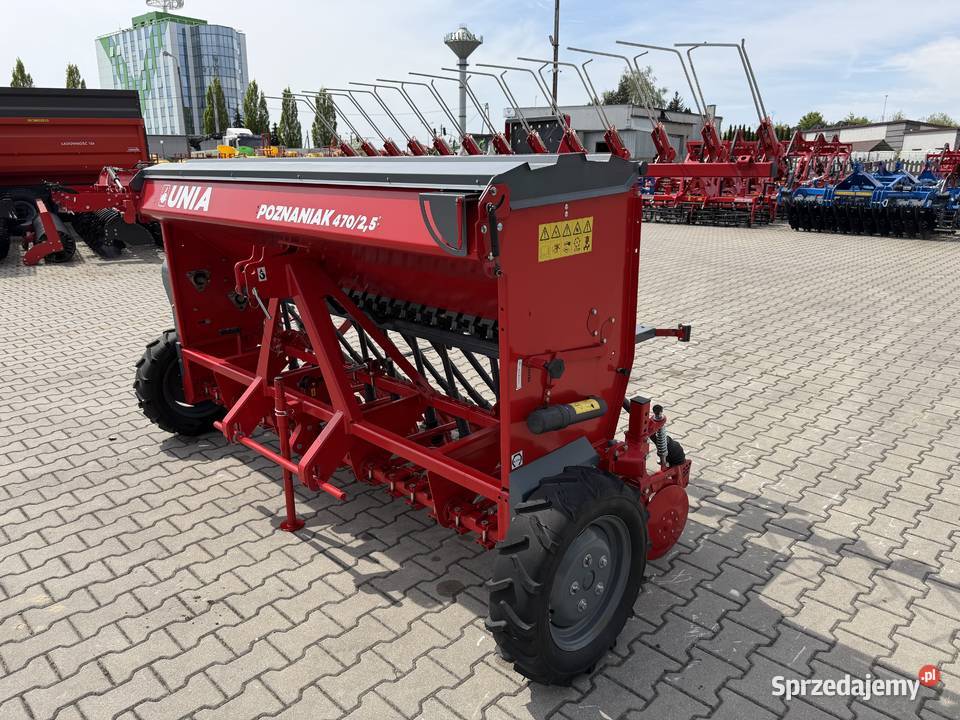 Mechaniczny siewnik zbożowy Poznaniak 47025 wielkopolskie Opatówek
