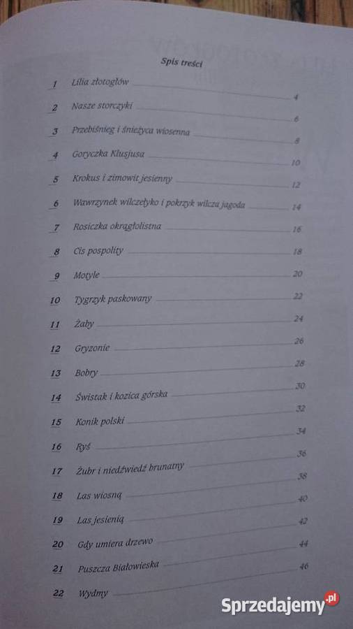 Książka Cuda przyrody polskiejrośliny zwierzęta twarda Wrocław