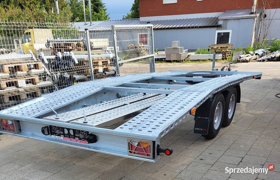 Przyczepa laweta GARBATKA 46 x 21 DMC 3000 Żelechlinek