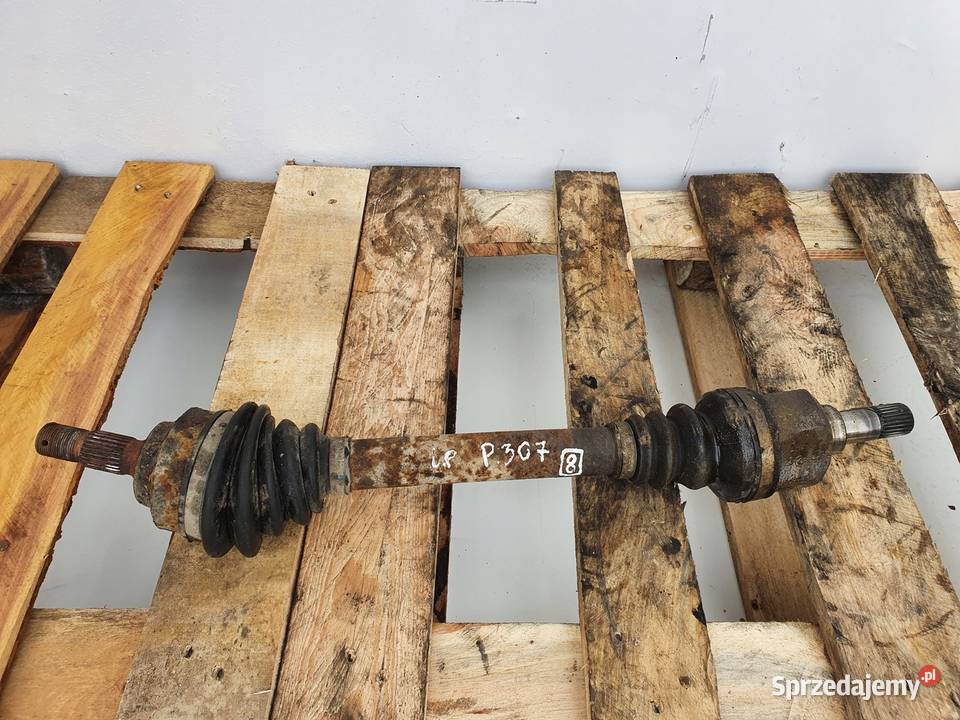 Peugeot 307 16 HDI PRZEDNIA KA lewa Rudka