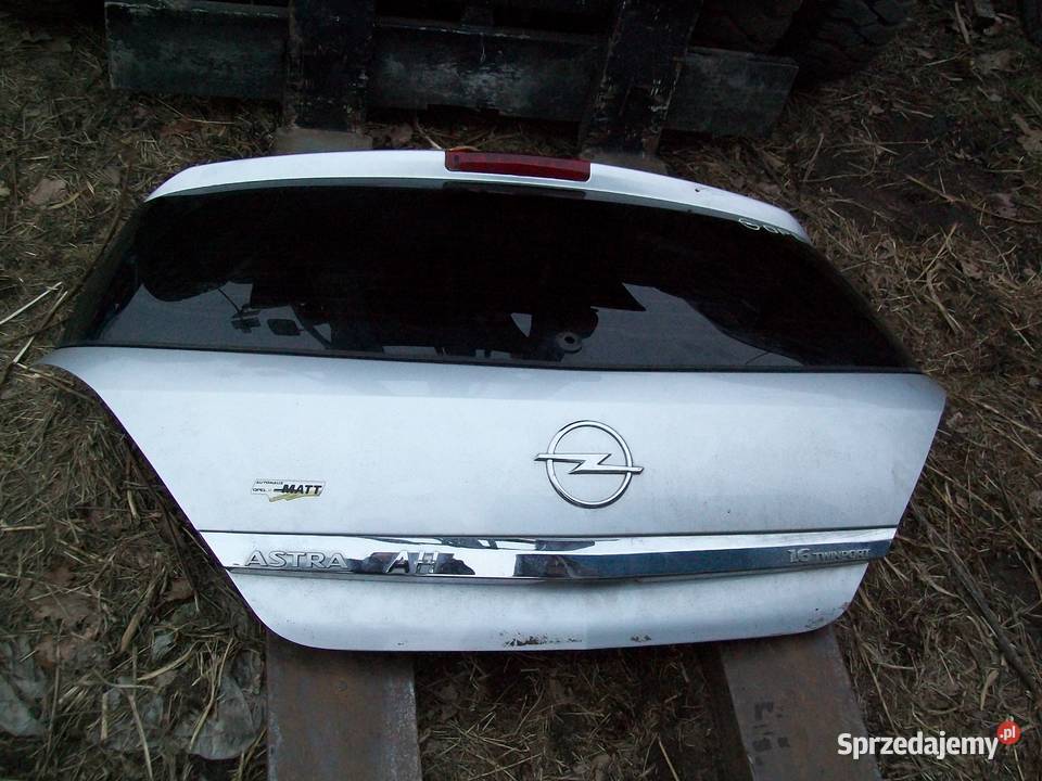 Astra H III 5D Tylna klapa z szyba Części samochodowe Mińsk Mazowiecki