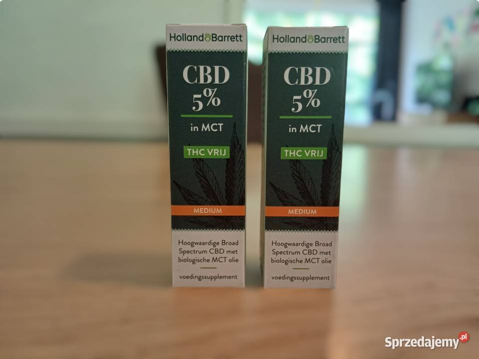 Olejek CBD Holland Barrett 5 10ml Oryginalny Łódź