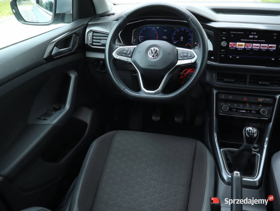 VW TCross 10 TSI skórzana tapicerka Łódź