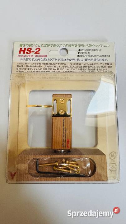Headshell Yamamoto HS2 Made In Japan 104g Nowy pomorskie Gdynia