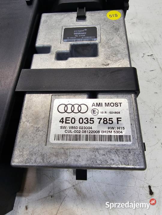 MODUŁ INTERFACE AUDIO AMI AUDI A4 B8 A5 śląskie Przystajń sprzedam