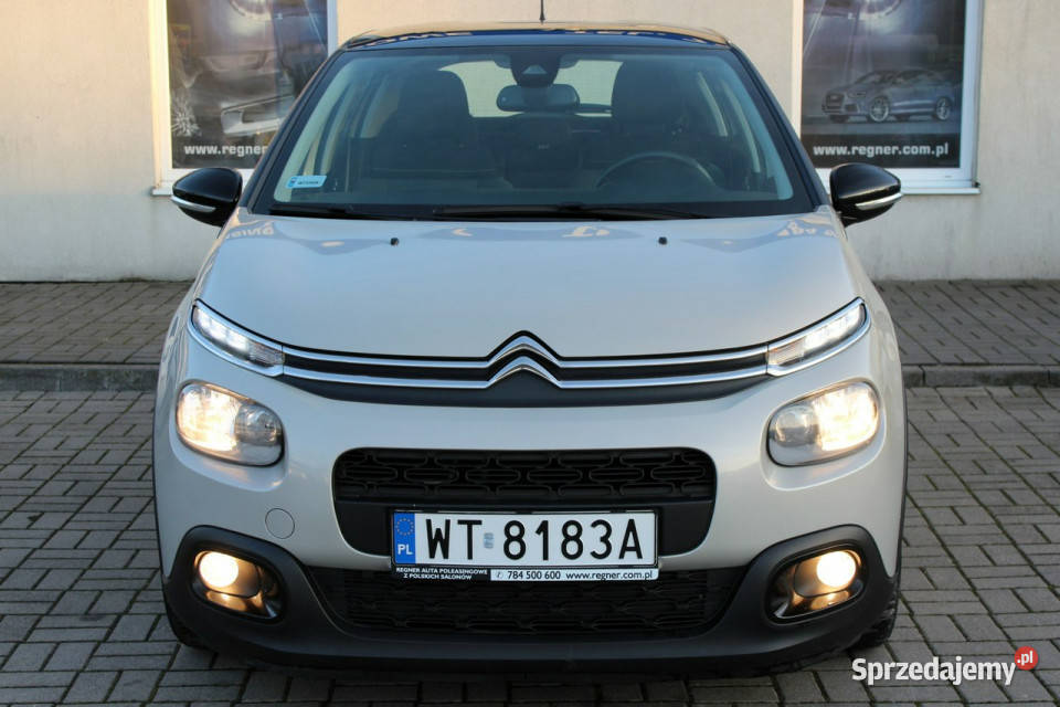 Citroen C3 Rej2020 SalonPL FV23 Shine Android isofix Sokołów sprzedam