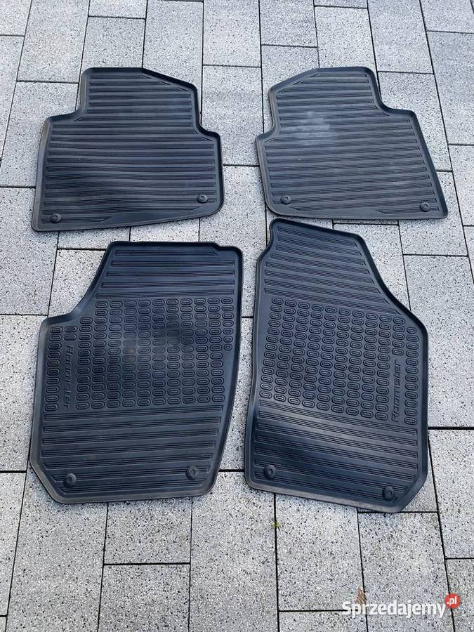 Oryginalne dywaniki gumowe Skoda Roomster 0615 Dywaniki