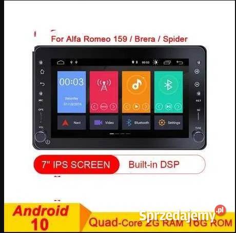 Radio Android Alfa Romeo Spider 159 Brera wifi Ożarowice
