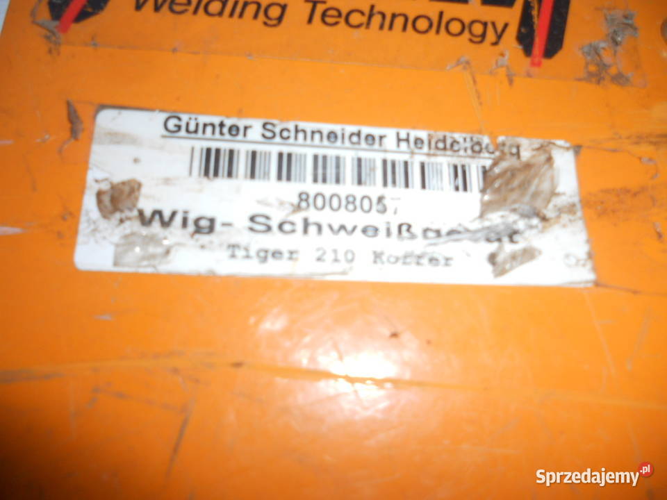 Spawarka TIG Rehm Tiger 210 Pilzno sprzedam