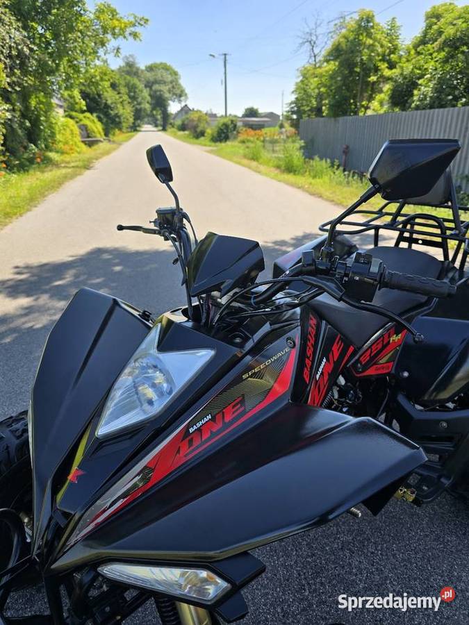 Quad Bashan 250cc Ciecz Wtrysk 41R nieuszkodzony Kruszwica
