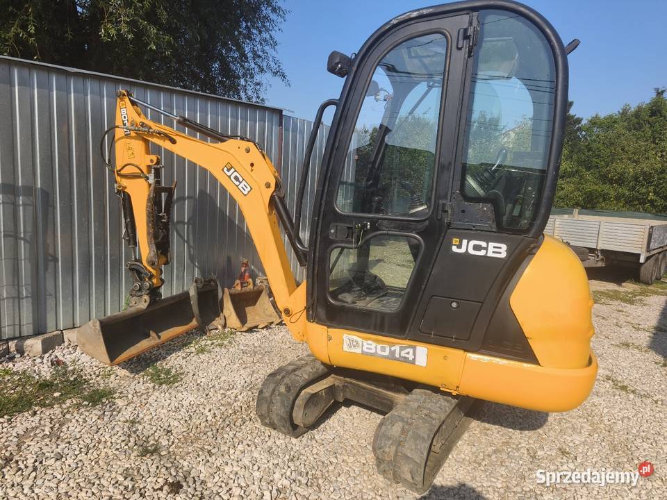 Minikoparka JCB 8014 cts 3900h Koparki Tarnów sprzedam