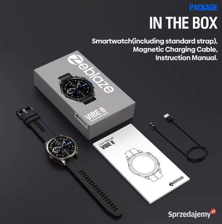 Nowy Zemblaze Vibe 8Amoled wyswietlacz 1000 nits wielkopolskie sprzedam