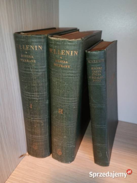 Stare książki engels Marks i Lenin Juliusz Głubczyce
