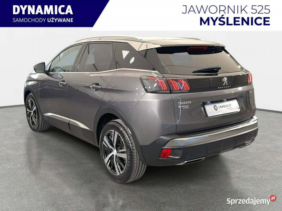 Peugeot 3008 VAT 23 GT 12PT 130 automat 2022 r możliwa zamiana Myślenice