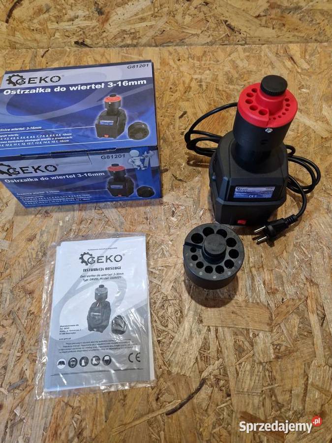 Ostrzałka o mocy 90W do ostrzenia wierteł 316 mm Wiertła Głogowa sprzedam
