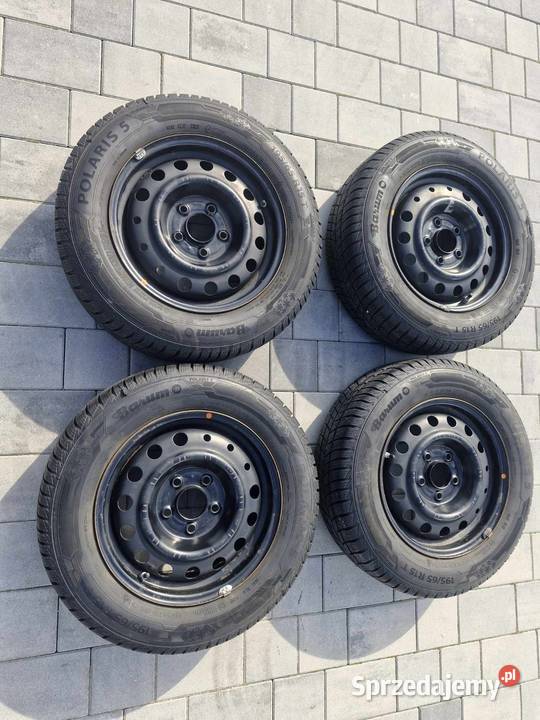 Koła zimowe 19565 R15 kia ceed Tpms kołpaki