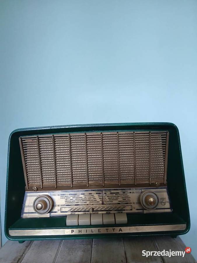 Stare radio lampowe z lat 50 tych Sprawne sprzedam