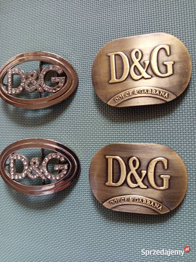 Klamra do paska DG Dolce Gabbana Damskie i mazowieckie Warszawa