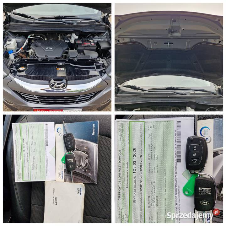 Raport 16 benz 135 przebieg 112 Premium ix35 Kraków sprzedam