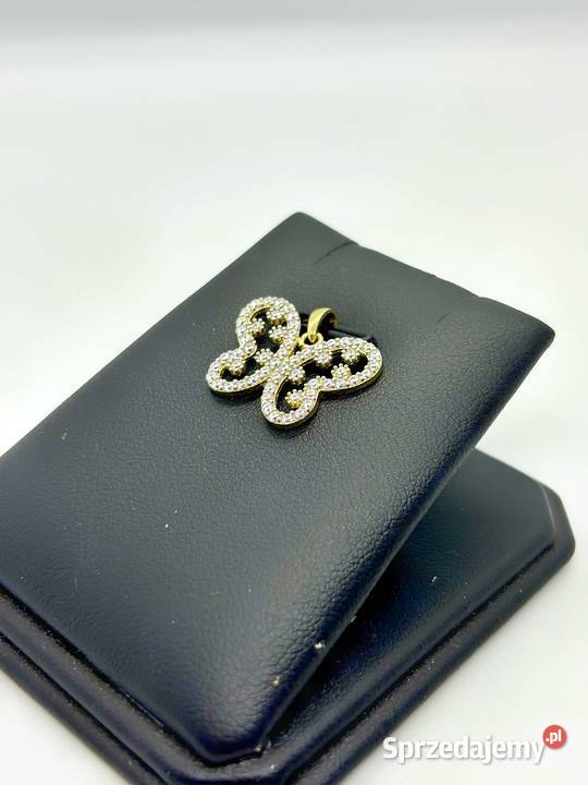 Nowa Złota Zawieszka pr 585 136g Motyl warmińsko-mazurskie