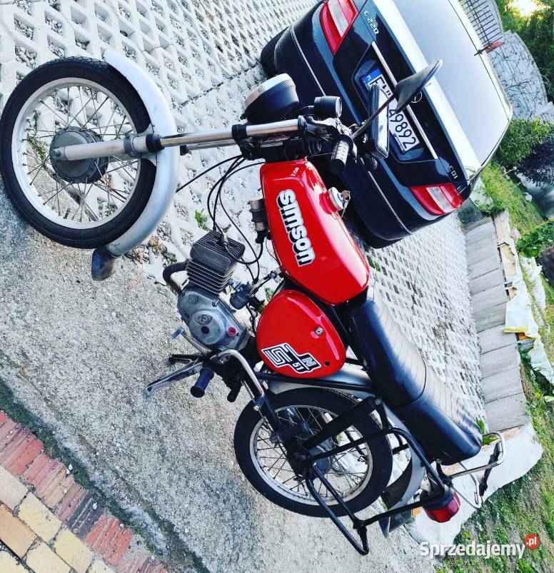 Simson s51 odrestaurowany lubuskie Guzów