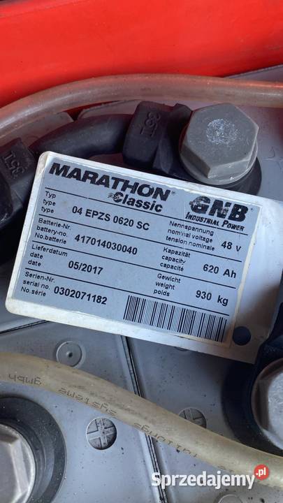 Bateria trakcyjna kwasowa 48V 620Ah 052017 r Antonie