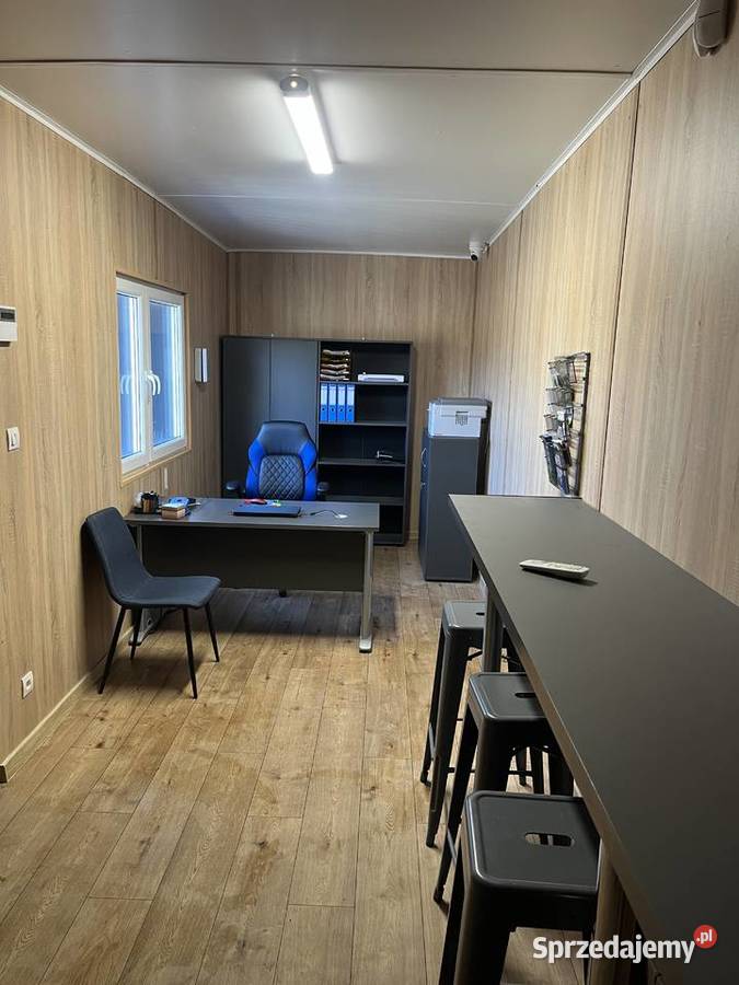 KONTENER BIUROWY 12M Faktura VAT 123 000 BRUTTO Kostrzyca