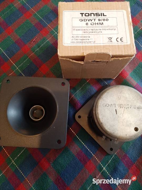głośniki wysokotonowe Tonsil GDWT 980 8 ohm