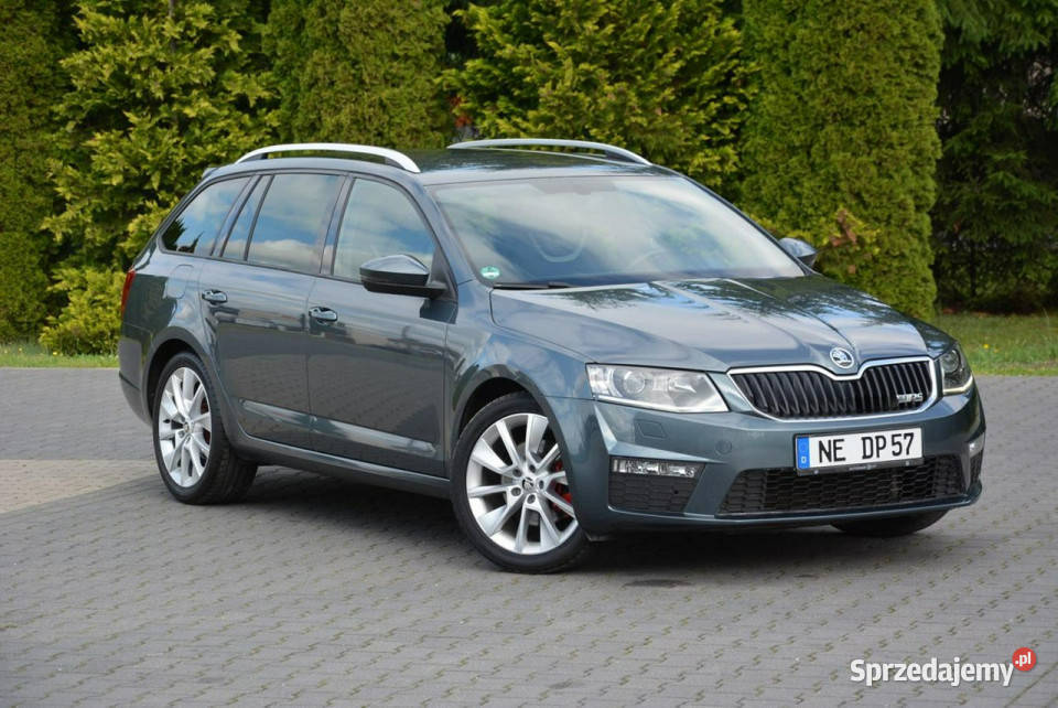 koda Octavia 20TDI184 VRS Duża Navi BiXenon Ledy nieuszkodzony Octavia Ostrów Mazowiecka
