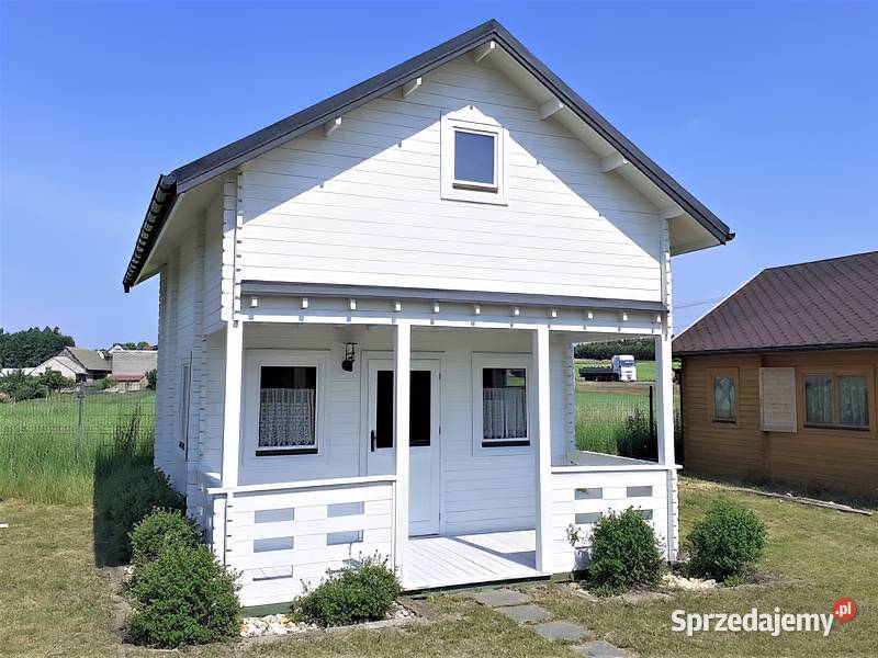 Domek drewniany Gabi 5x7 35m z bala 44mm OBNIŻKA Parzymiechy
