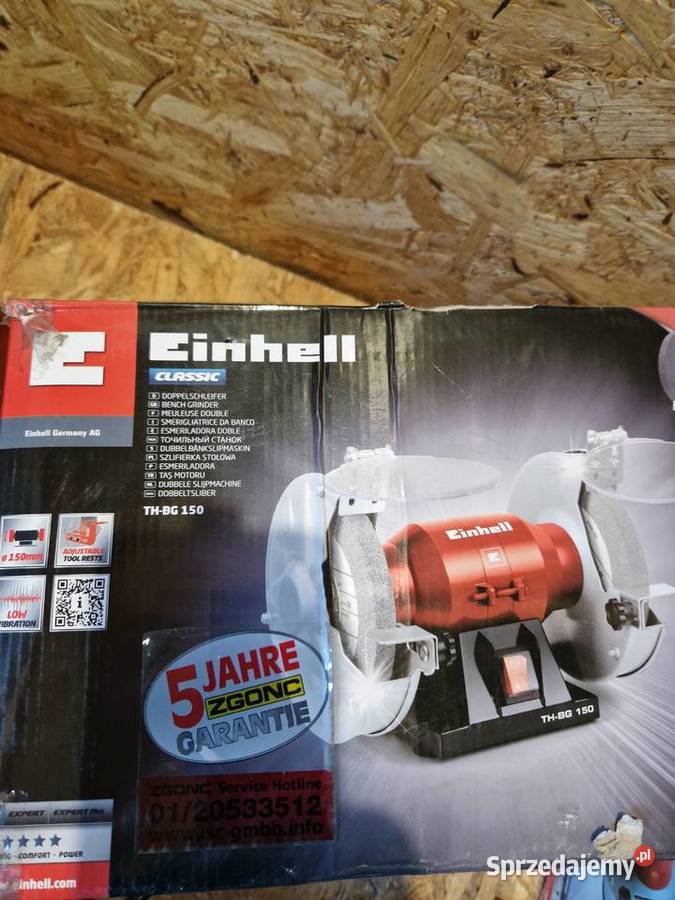 Szlifierka stołowa EINHELL 150 wat THBG 150