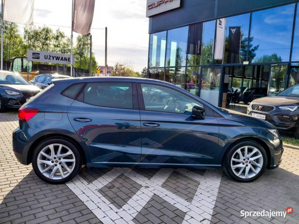 SEAT Ibiza 2022r SalonPL ASO FrontLaneAssist benzyna Kraków