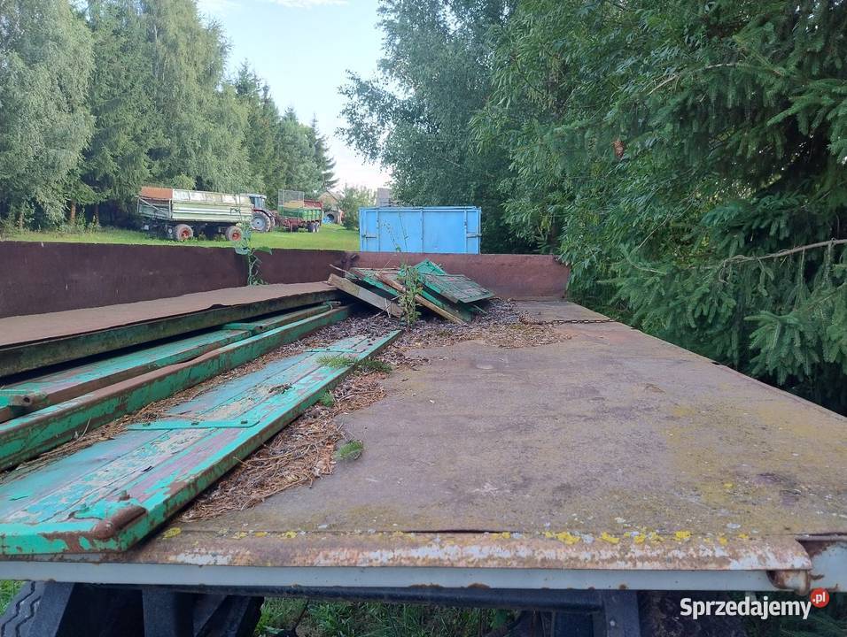 Przyczepa IFA hl 8011 wywrotka dwie strony Chełm sprzedam