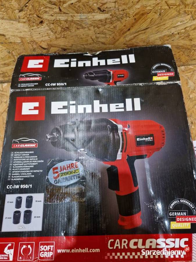 ELEKTRYCZNY KLUCZ EINHELL UDAROWY CCIW 9501 950W wielkopolskie Głogowa
