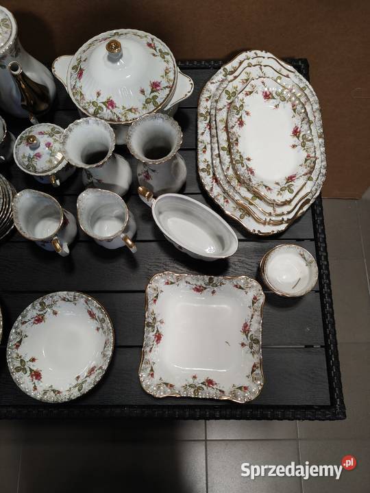 Zestaw kawowo obiadowy Iwona 120 elementów Aleksandrów Łódzki