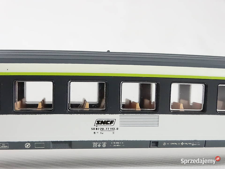 Nowy Wagon LIMA 309240 SNCF Corail 2 kl Stan Biłgoraj