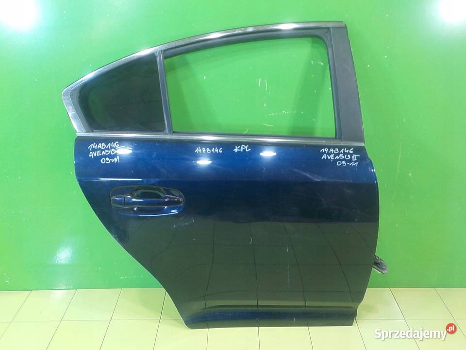 TOYOTA AVENSIS III T27 20 D4D 09r SEDAN 4D drzwi mazowieckie Suków sprzedam