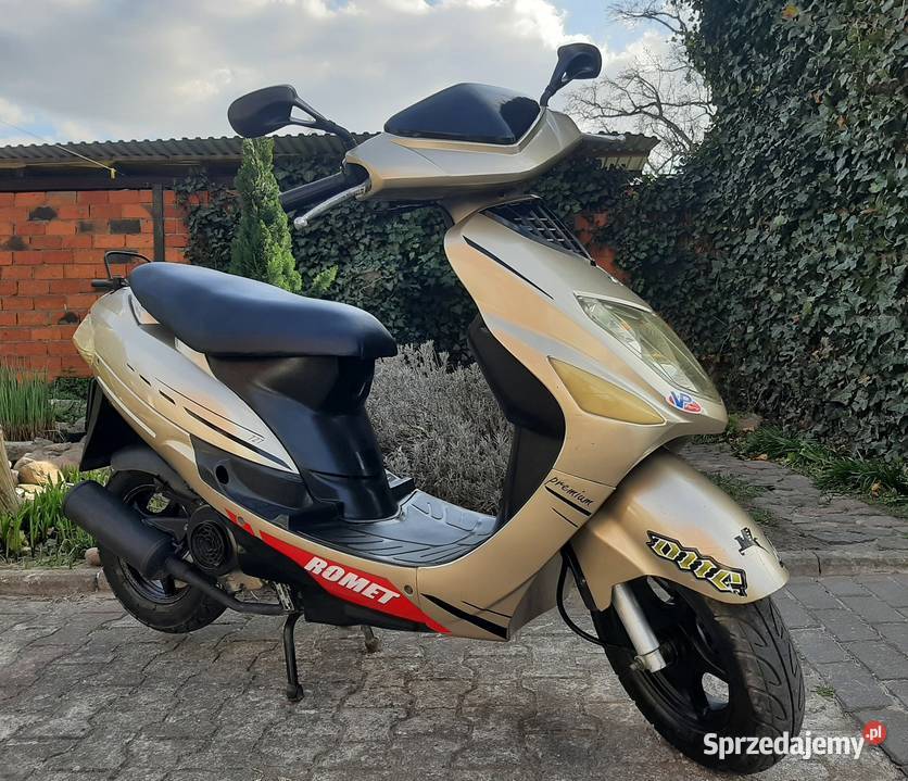 Ładny skuter Romet 727 PREMIUM 5080 4t 2013r sprzedam
