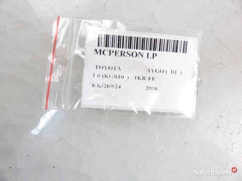 MCPERSON LEWY PRZEDNI TOYOTA AYGO 10 B