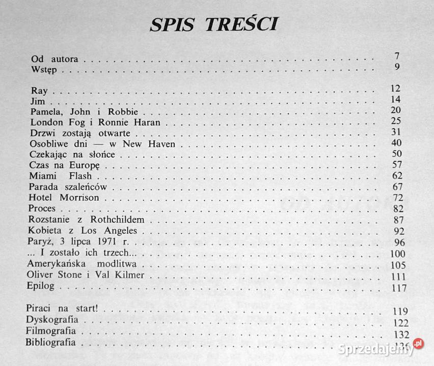 The Doors Czas Apokalipsy Piotr Kosiński Chełm sprzedam