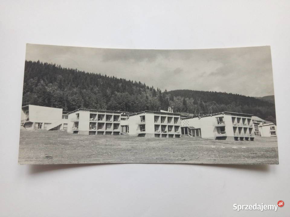 Pocztówka Jaszowiec 1966r Znaczek wąska Dąbrowa Górnicza