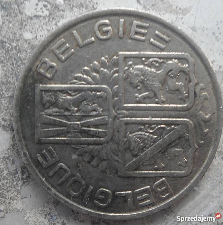BELGIA1 FRANC1939 rNICKEL