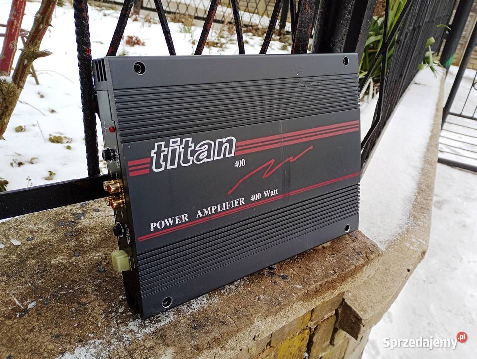 Wzmacniacz samochodowy 4 kanałowy TITAN 400 Niegowonice