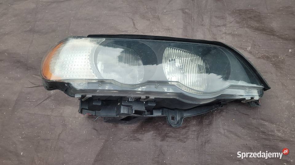 BMW X5 E53 REFLEKTOR PRAWY LAMPA PRAWA PRZÓD śląskie Ruda Śląska
