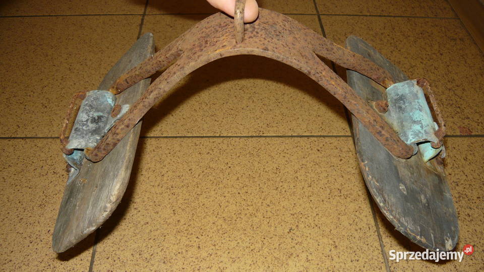 Siodełko stare na konia uprzęży roboczej terlica Sokółka